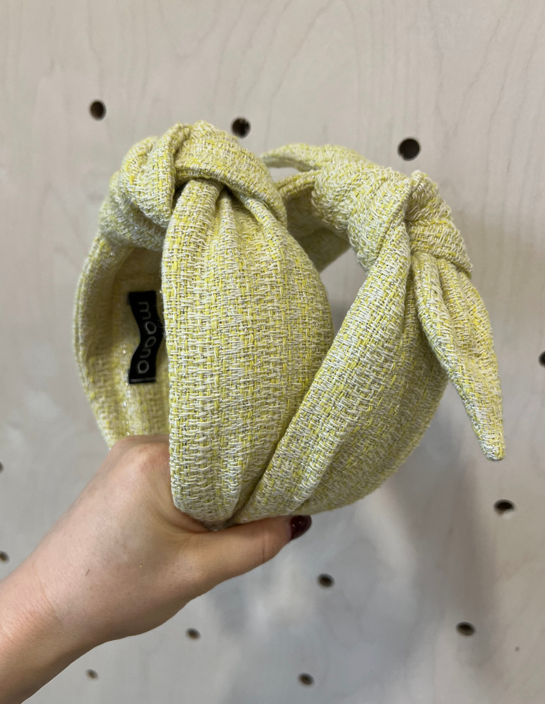 Stīpiņa ar mezglu Lemon tweed