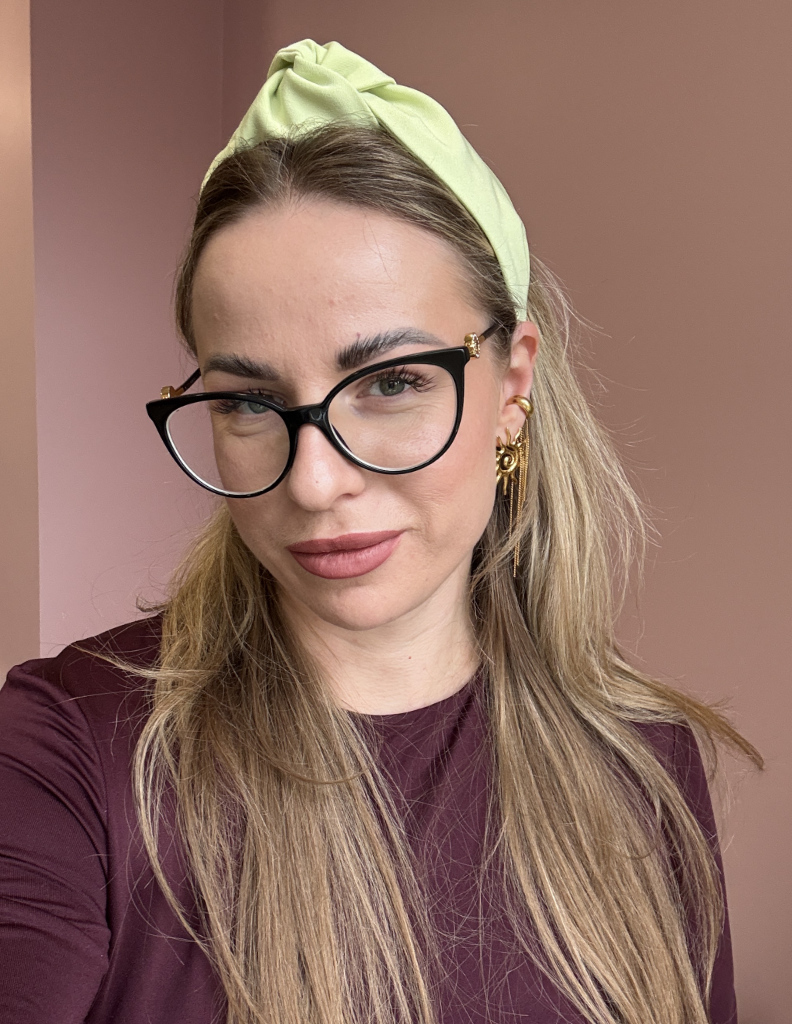 Stīpiņa ar mezglu Lime Cream