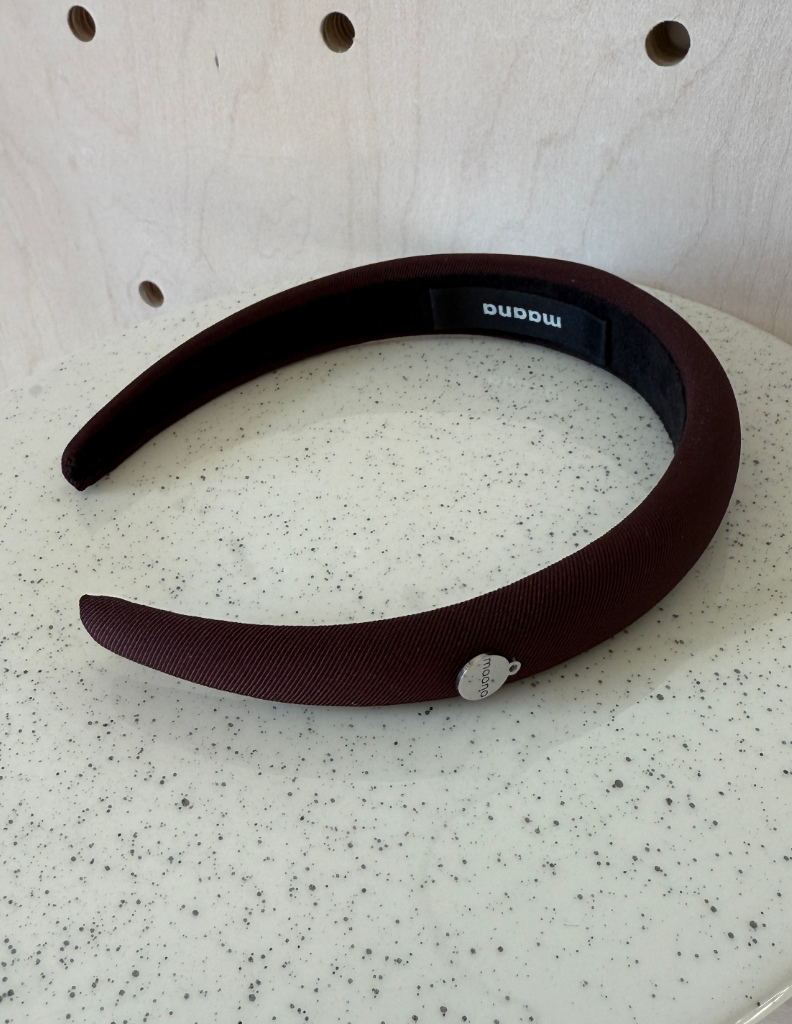 Polstērēta matu stīpiņa Chocolate XS izmērs