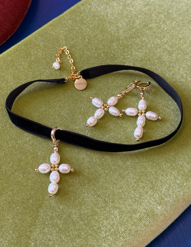 Čokeris Pearl Cross