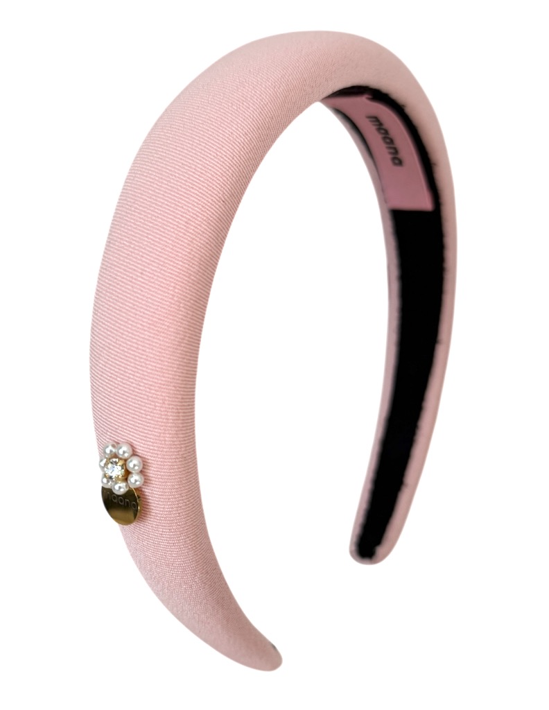 Padded headband Pink Peach XS size
