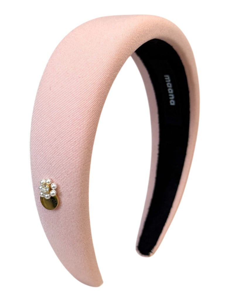 Padded headband Pink Peach L size