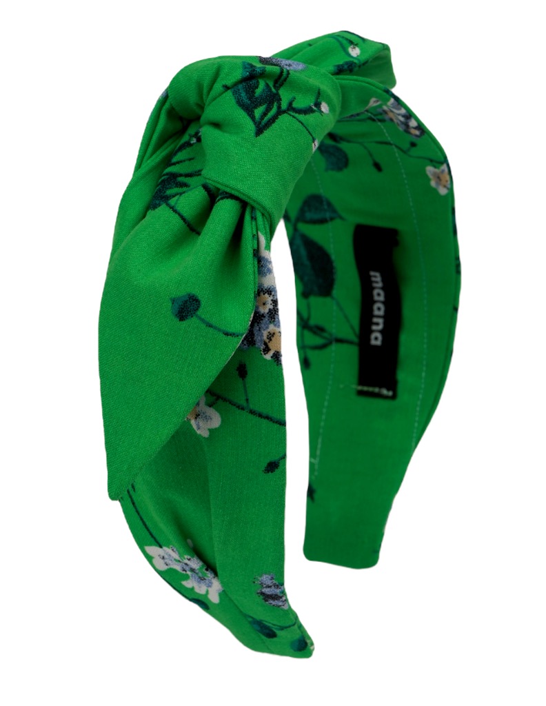 Knotted bow headband Greenbloom