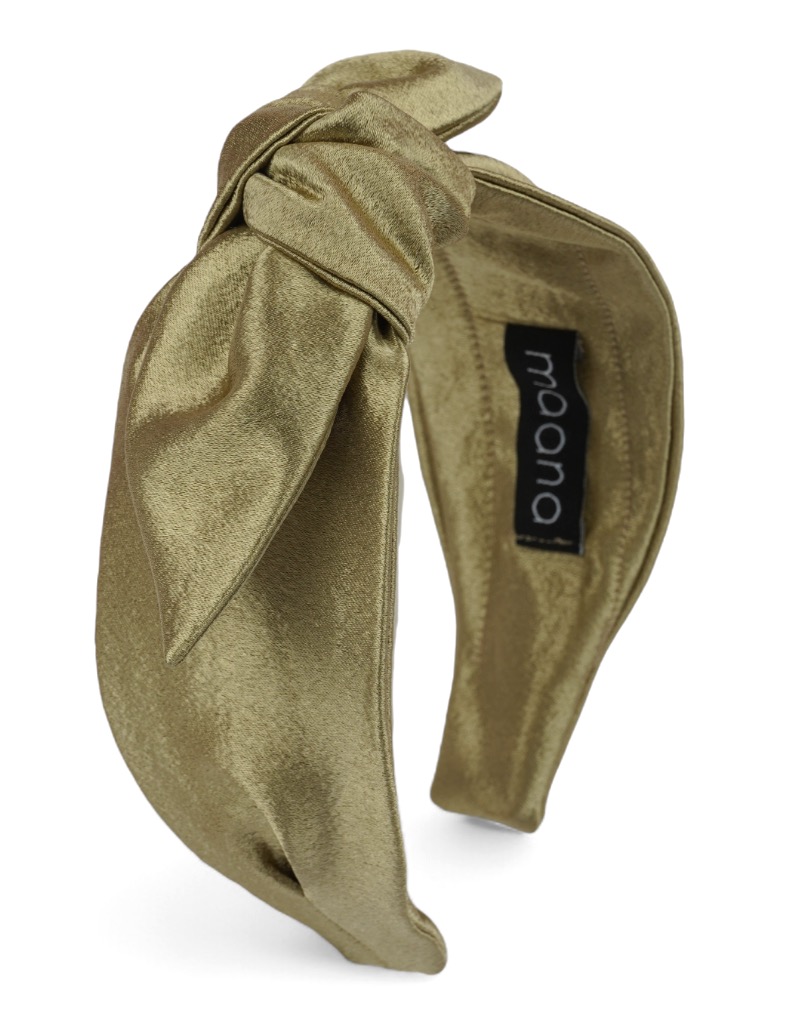 Matu Stīpiņa ar banti Olive Gold