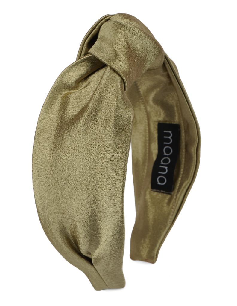 Matu Stīpiņa ar mezglu Olive Gold