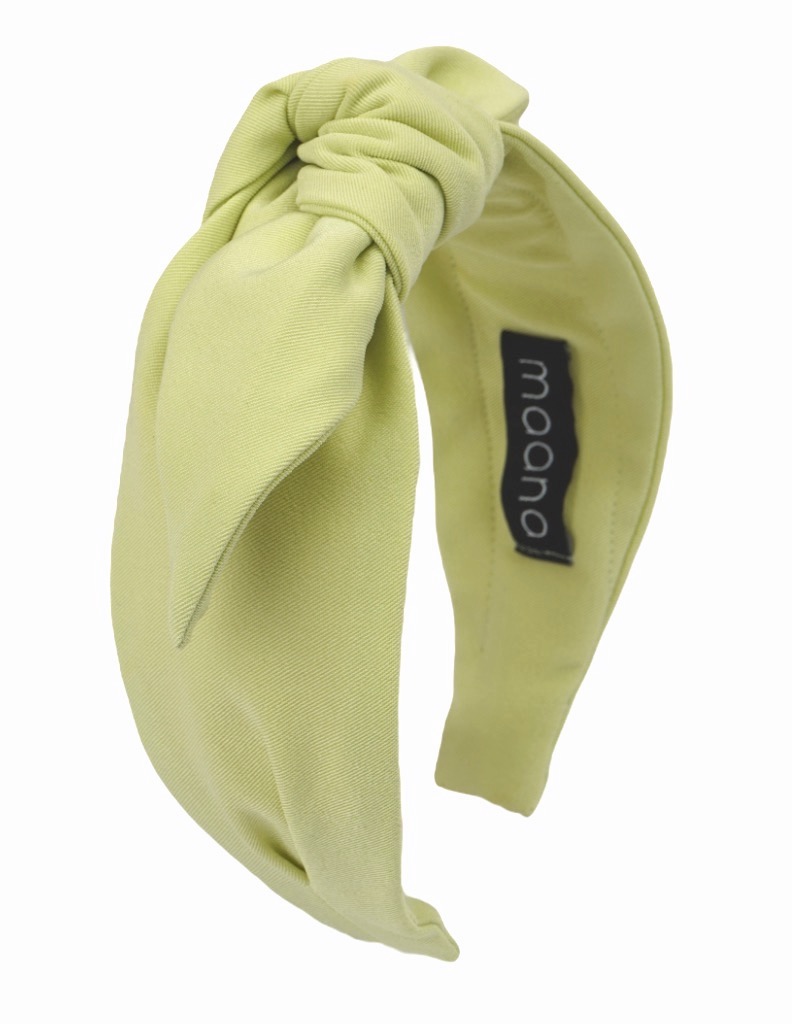 Stīpiņa ar banti Lime Cream