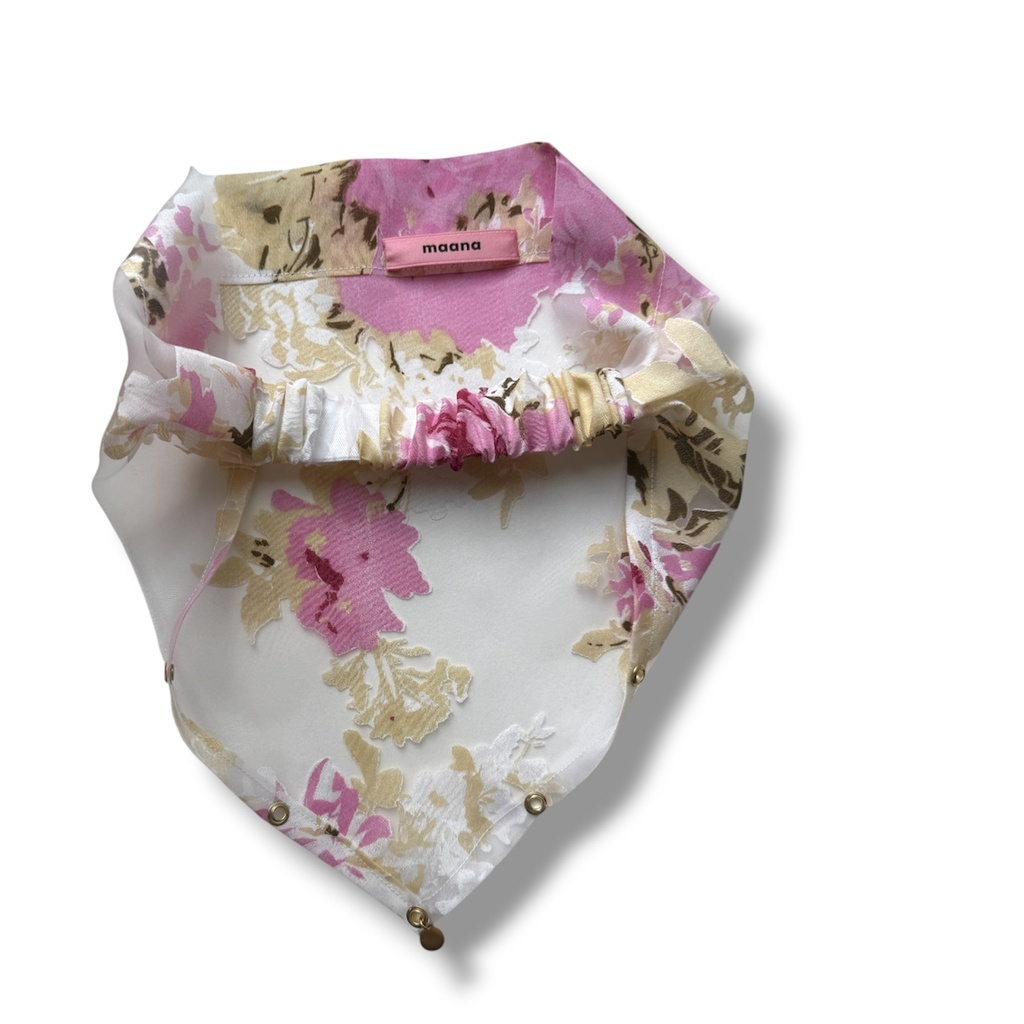 Head Bandana Peony Organza