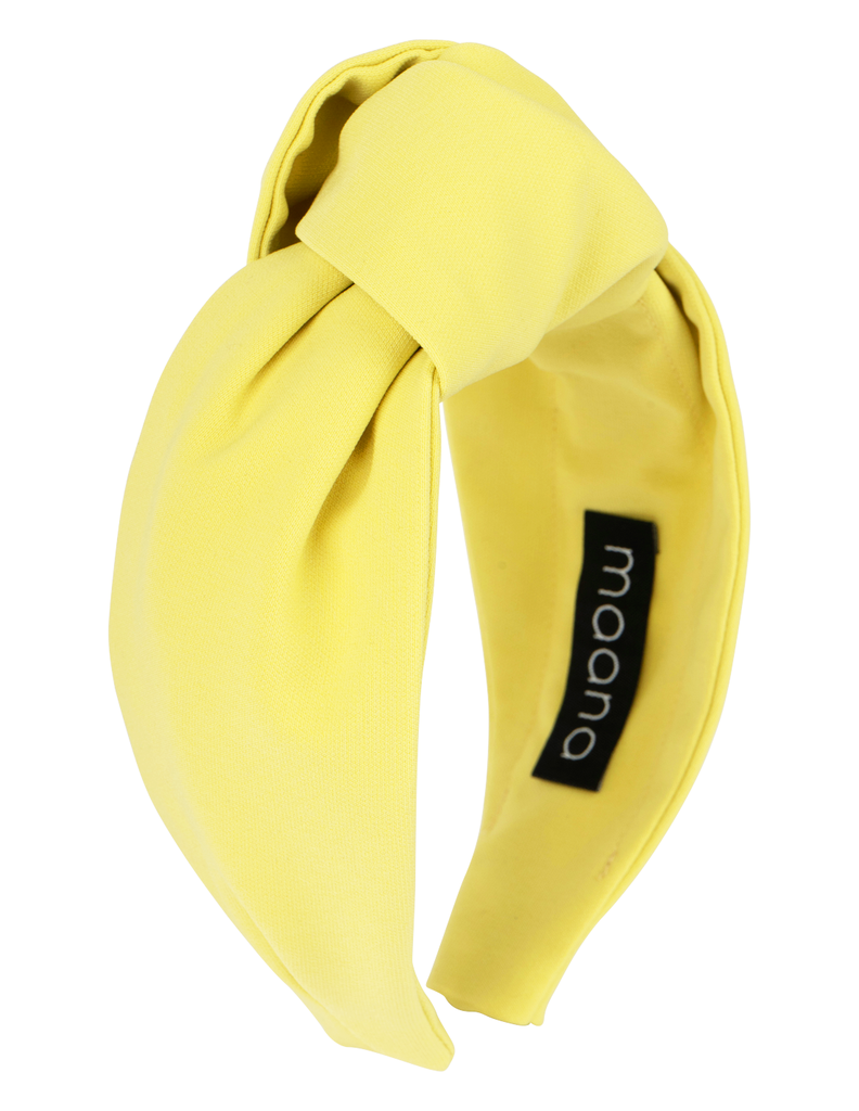 Knotted headband 'Neon yellow'