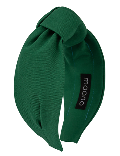 Knotted headband 'Malachite green'
