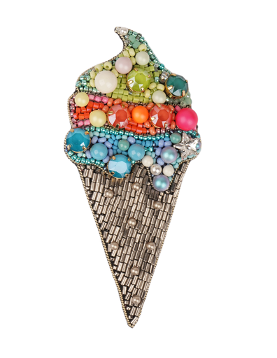 Brooch 'Ice cream'