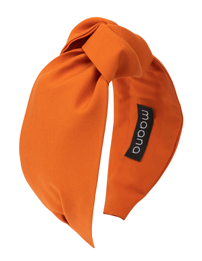 Knotted headband Apricot orange