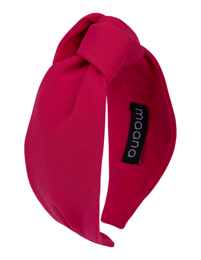 Knotted headband Raspberry