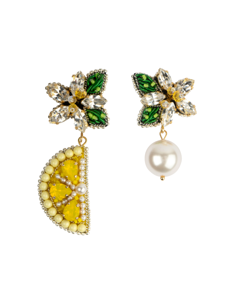 Earring Lemon Pearl