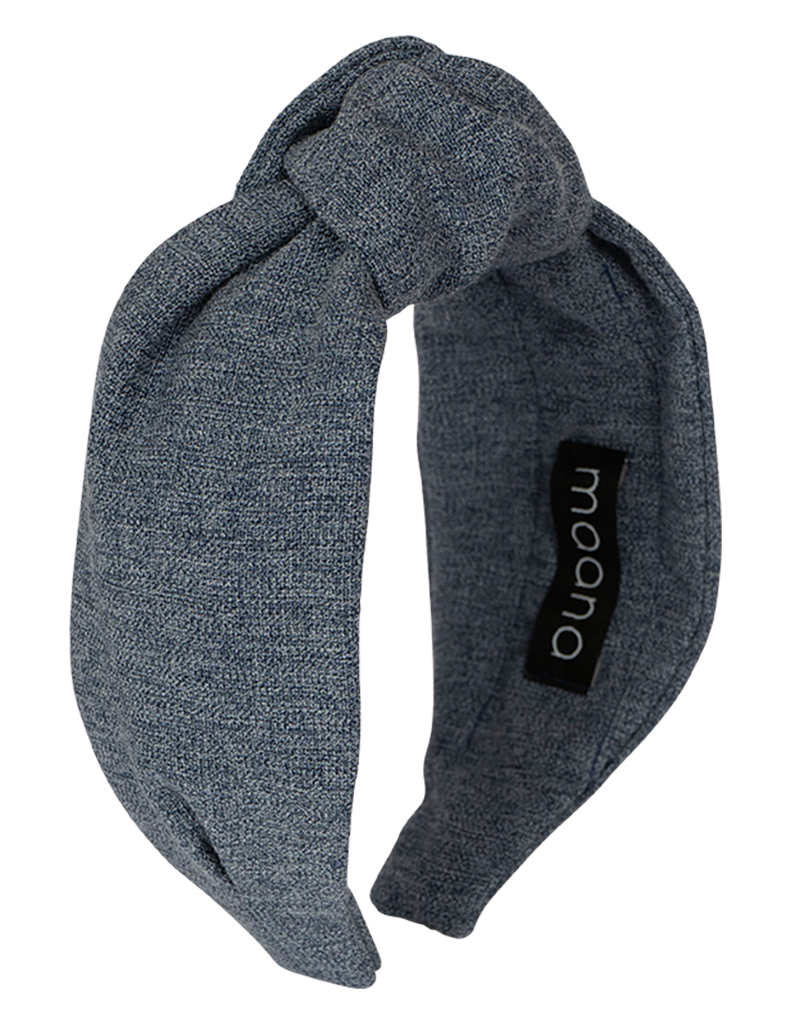 Knotted headband Mid Grey