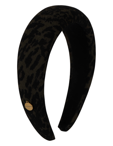 Padded headband Khaki leo XL size