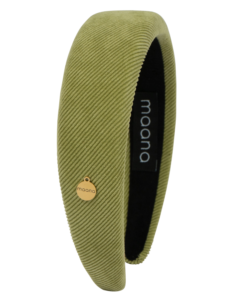 Padded headband Pistachio L size