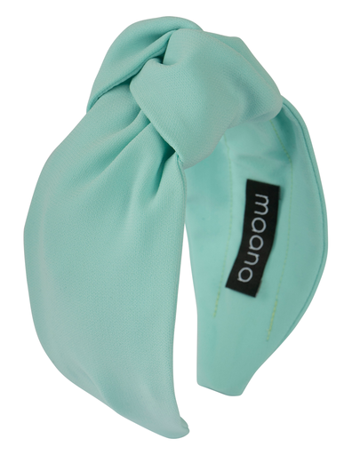 Knotted headband Blue aqua