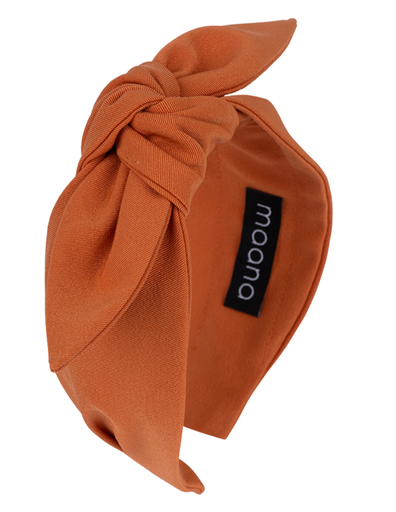 Knotted bow headband 'Mandarin'