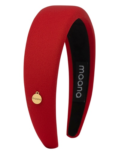 Padded headband Red L size 