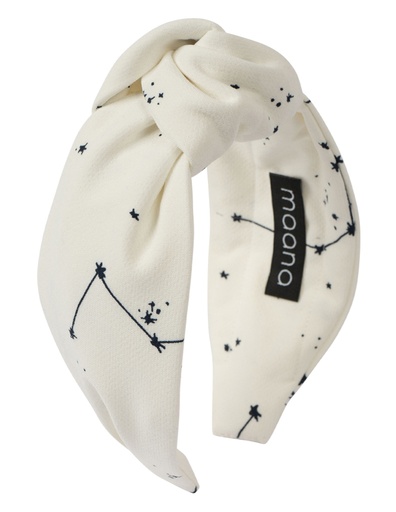 Knotted headband White star
