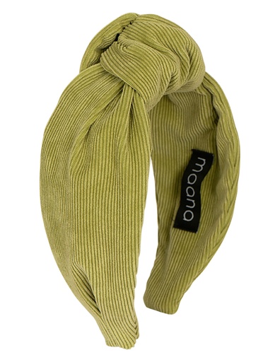 Knotted headband Pistachio