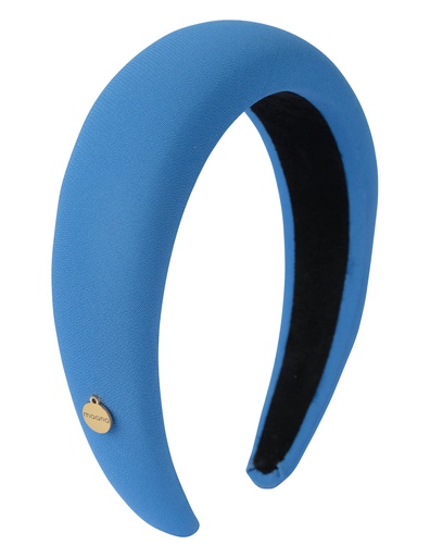 Padded headband Neon blue XL size